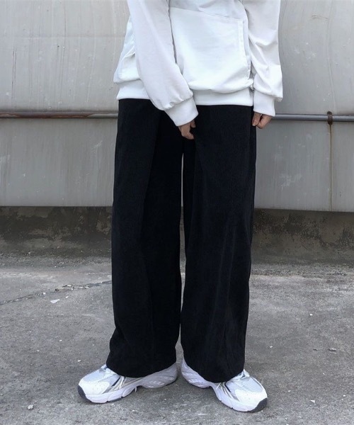 SHEPP(シープ)の「コーデュロイワイドイージーパンツ(その他パンツ・メンズ・ブラック/ベージュ・M/L)」の14枚目の写真