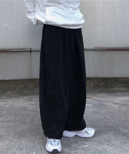 SHEPP(シープ)の「コーデュロイワイドイージーパンツ(その他パンツ・メンズ・ブラック/ベージュ・M/L)」の18枚目の写真
