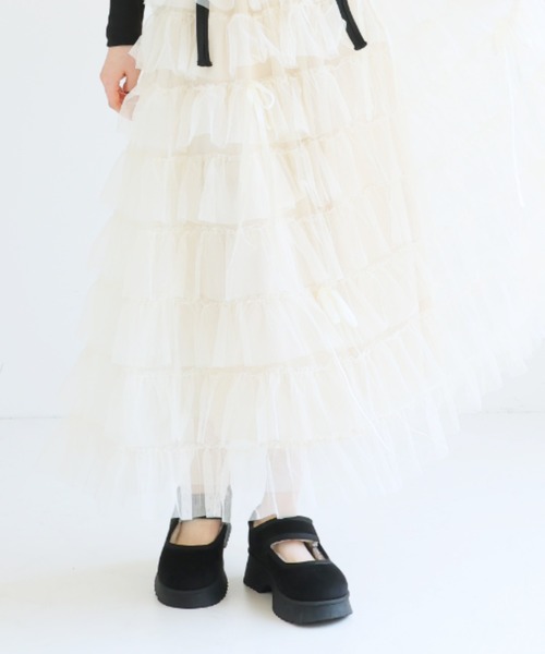 VIVIAN(ヴィヴィアン)の「もふぽか厚底メリージェーンスリッポン(その他シューズ・レディース・ブラック/キャメル・LL/L/M/S)」の13枚目の写真