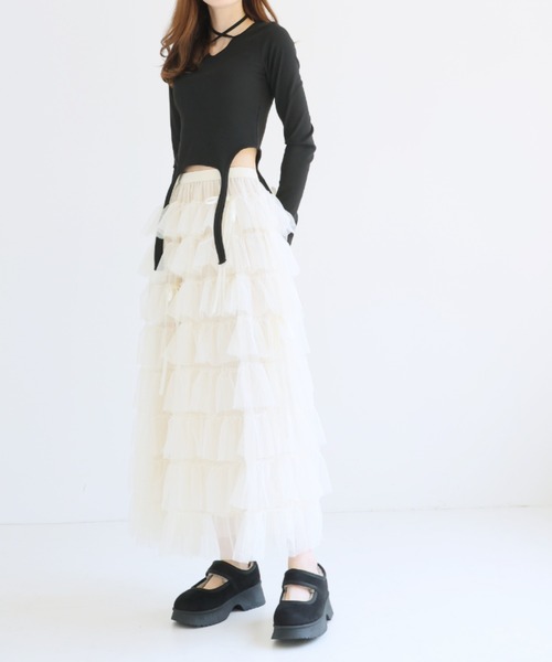 VIVIAN(ヴィヴィアン)の「もふぽか厚底メリージェーンスリッポン(その他シューズ・レディース・ブラック/キャメル・LL/L/M/S)」の16枚目の写真