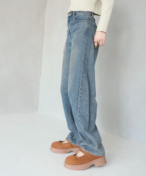 VIVIAN(ヴィヴィアン)の「もふぽか厚底メリージェーンスリッポン(その他シューズ・レディース・ブラック/キャメル・LL/L/M/S)」の21枚目の写真