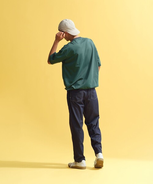 MACKINTOSH PHILOSOPHY(マッキントッシュ フィロソフィー)の「バッキンガムベア 度詰め天竺 スピンドルTシャツ(Tシャツ/カットソー・メンズ・グリーン系その他/グレー系その他2/ダークネイビー/ライトベージュ・38/40)」の16枚目の写真