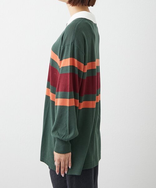 CIAOPANIC TYPY(チャオパニックティピー)の「【willow】シアーラガーニット(ニット/セーター・レディース・キャメル/グリーン/サックスブルー・ONE SIZE)」の15枚目の写真