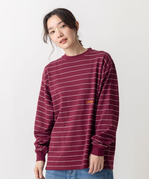 LLBean✴︎ユニオン・ロングスリーブ・ストライプ・ティ JAPAN EDITION】ユニオン・ロングスリーブ・ストライプ・ティ（Tシャツ