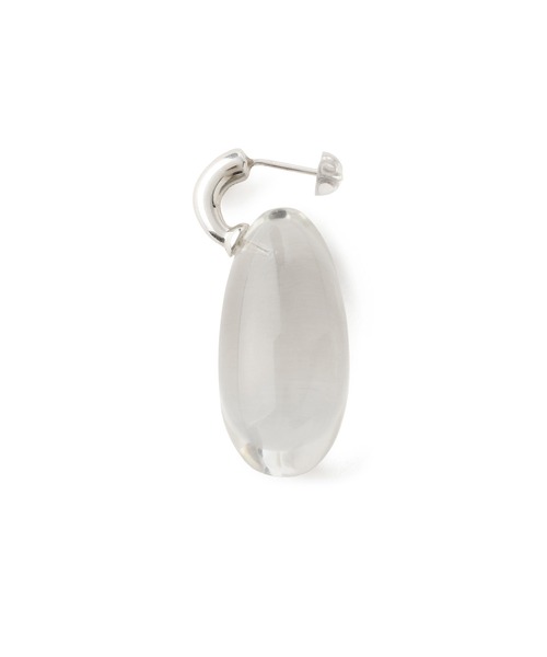 ADAM ET ROPE'（アダムエロペ）の「【EMOELLE】drop pierced earrings（ピアス（両耳用）・レディース・ホワイト系その他・FREE）」の9枚目の写真