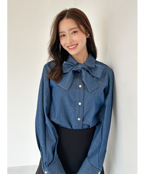 ボウタイシャツ（シャツ/ブラウス）｜SNIDEL（スナイデル）の