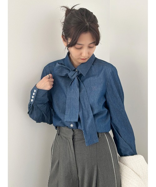ボウタイシャツ（シャツ/ブラウス）｜SNIDEL（スナイデル）の