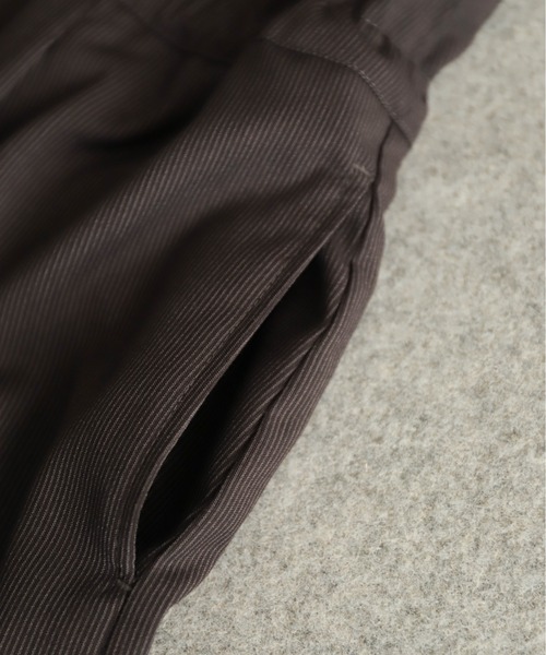 NOMBRE IMPAIR（ノンブルアンペール）の「ミニストライプ　サロペットジャンスカ（ジャンパースカート・レディース・ブラウン/ブラック・FREE）」の22枚目の写真