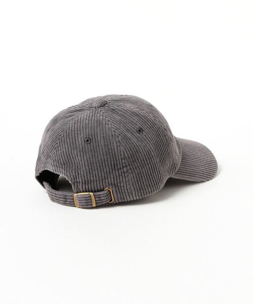 BEAMS HEART（ビームスハート）の「ウォッシュ コーデュロイ キャップ【ユニセックス】（キャップ・メンズ・グレー/ブラック・ONE SIZE）」の4枚目の写真