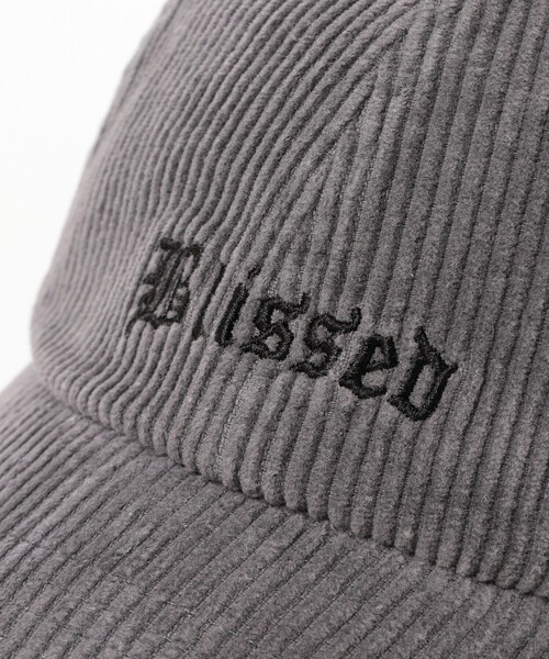 BEAMS HEART（ビームスハート）の「ウォッシュ コーデュロイ キャップ【ユニセックス】（キャップ・メンズ・グレー/ブラック・ONE SIZE）」の5枚目の写真