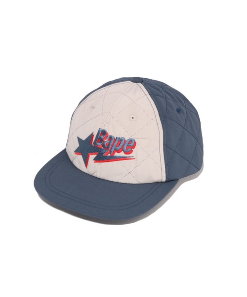 BAPE STA LOGO QUILTING CAP（キャップ）｜A BATHING APE（ア