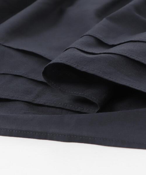 F by ROSSO（エフバイロッソ）の「F by ROSSO　コットンボイルティアードブラウス（Tシャツ/カットソー・レディース・ネイビー/ブラウン・FREE）」の10枚目の写真