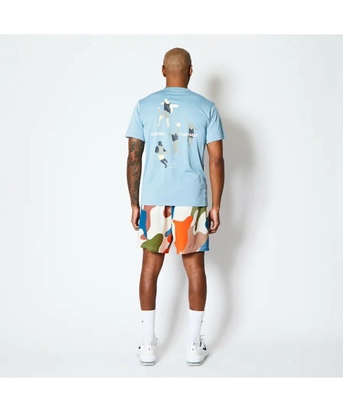 AKTR（アクター）の「AKTR FREE MOTION SPORTS TEE（アクター フリー モーション スポーツ Tシャツ）（Tシャツ/カットソー・メンズ・ブラック系/ブルー系/ベージュ系・X-LARGE/XX-LARGE/LARGE/MEDIUM）」の9枚目の写真