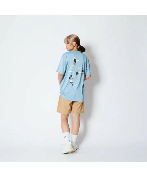 AKTR（アクター）の「AKTR FREE MOTION SPORTS TEE（アクター フリー モーション スポーツ Tシャツ）（Tシャツ/カットソー・メンズ・ブラック系/ブルー系/ベージュ系・X-LARGE/XX-LARGE/LARGE/MEDIUM）」の7枚目の写真