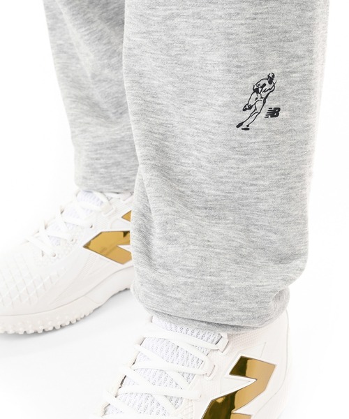 NEW BALANCE(ニューバランス)の「大谷翔平 フレンチテリーロングパンツ Always on Logo(スウェットパンツ・メンズ・ヘザーグレー/ブルー/ブラック・SMALL/MEDIUM/LARGE/X-LARGE/XX-LARGE/XXX-LARGE)」の5枚目の写真