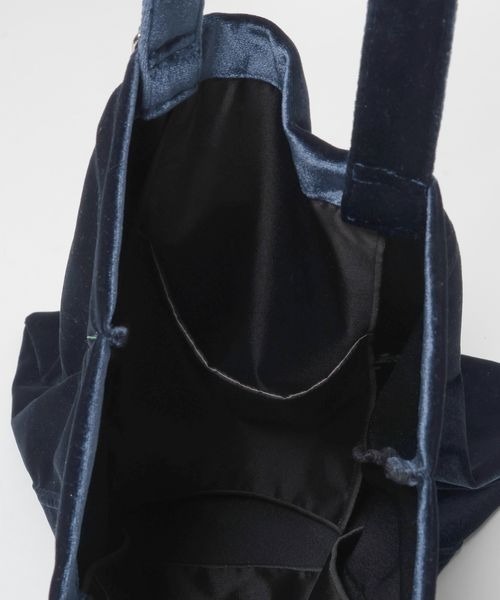 JEANASIS（ジーナシス）の「シシュウロゴトート/591509（トートバッグ・レディース・ネイビー/ブラウン/ベージュ系その他/グリーン系その他・FREE）」の15枚目の写真