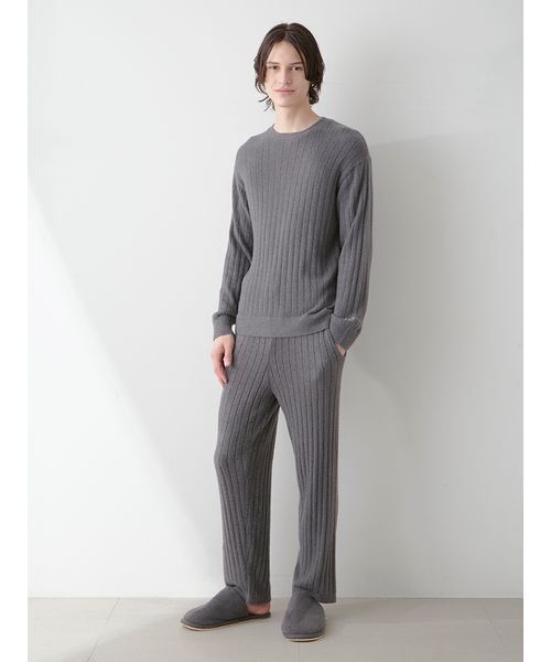 セール】【HOMME】調温スムーズィーロングパンツ（ルームウェア