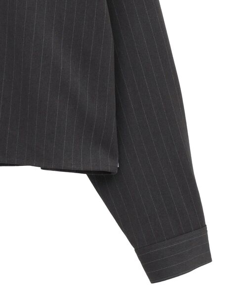 CRAFT STANDARD BOUTIQUE(クラフトスタンダードブティック)の「ストライプセットアップ◆(セットアップ・レディース・ブルー系その他4/グレー系その他2・M/L)」の5枚目の写真