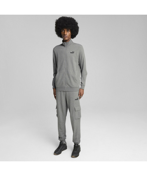 PUMA(プーマ)の「PUMA プーマ メンズ ESS NO.1 ロゴ トラック ジャケット(ジャージ・メンズ・ブラック/ヘザーグレー・LARGE/MEDIUM/XX-LARGE/X-LARGE/SMALL)」の11枚目の写真