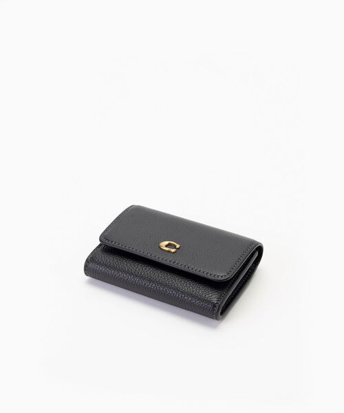 エッセンシャル フラップ カード ケース（ミニ財布）（財布）｜COACH