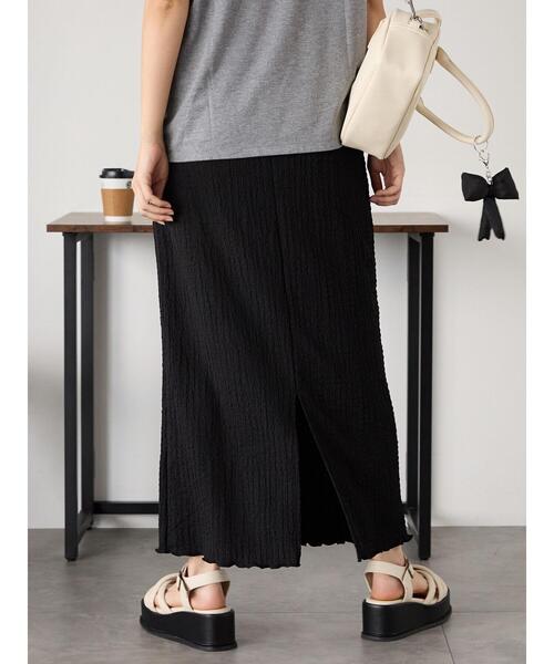 ehka sopo(エヘカソポ)の「カットスカート(スカート・レディース・オフホワイト/ブラウン/ブラック・F)」の21枚目の写真