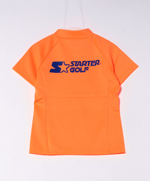 STARTER（スターター）の「《STARTER GOLF》スターターゴルフ AQUATWIST(R)高伸縮ストレッチ カラフルモックネック半袖Tシャツ SG-123005（Tシャツ/カットソー・メンズ・ブルー/ブラック/ピンク/イエロー/オレンジ/ホワイト・L/XL/M/S/XS）」の9枚目の写真
