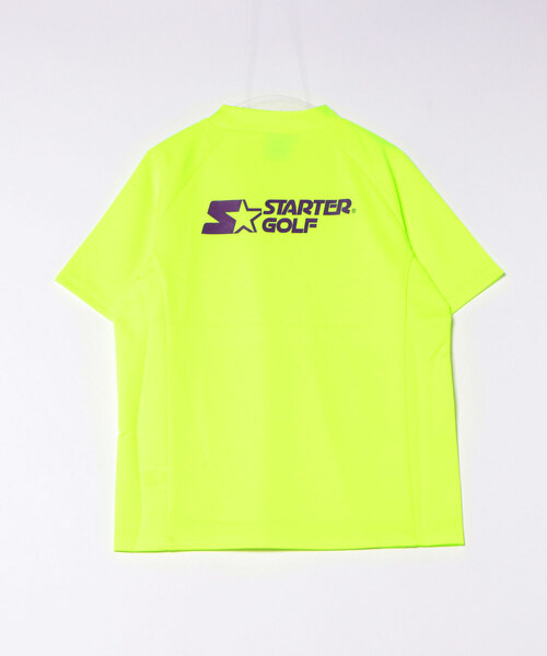 STARTER（スターター）の「《STARTER GOLF》スターターゴルフ AQUATWIST(R)高伸縮ストレッチ カラフルモックネック半袖Tシャツ SG-123005（Tシャツ/カットソー・メンズ・ブルー/ブラック/ピンク/イエロー/オレンジ/ホワイト・L/XL/M/S/XS）」の11枚目の写真