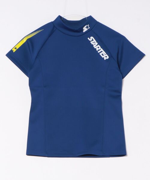 STARTER（スターター）の「《STARTER GOLF》スターターゴルフ AQUATWIST(R)高伸縮ストレッチ カラフルモックネック半袖Tシャツ SG-123005（Tシャツ/カットソー・メンズ・ブルー/ブラック/ピンク/イエロー/オレンジ/ホワイト・L/XL/M/S/XS）」の3枚目の写真