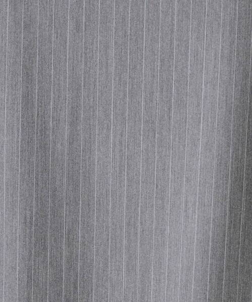 UNTITLED(アンタイトル)の「【洗える/ストレッチ性】スーツライク ストライプワンピース(ワンピース・レディース・ネイビー系2/グレー系その他3・00/01/02/03/04/42/44/46/48/50)」の7枚目の写真