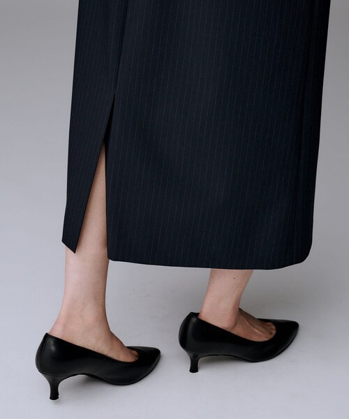 UNTITLED(アンタイトル)の「【洗える/ストレッチ性】スーツライク ストライプワンピース(ワンピース・レディース・ネイビー系2/グレー系その他3・00/01/02/03/04/42/44/46/48/50)」の20枚目の写真