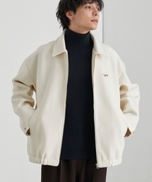 ブルゾン（ホワイト/白色系・ジップアップ）ファッション通販 - ZOZOTOWN