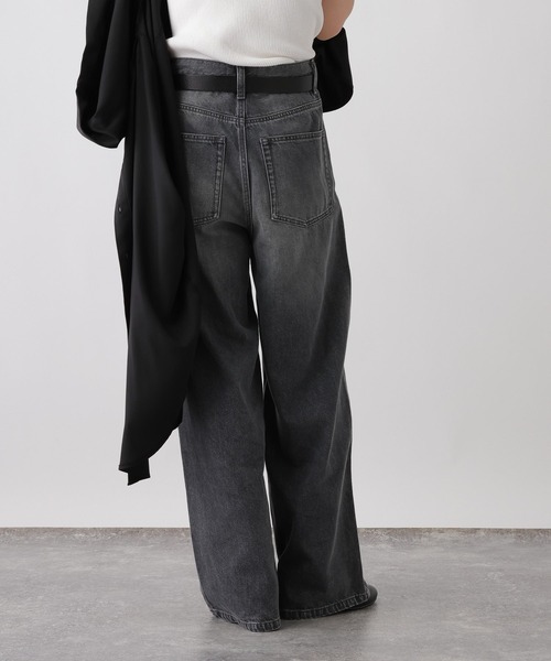 studio CLIP(スタディオクリップ)の「《ウタオ》ストレートデニムパンツ(デニムパンツ・レディース・ブルー/グレー・LARGE/MEDIUM)」の10枚目の写真