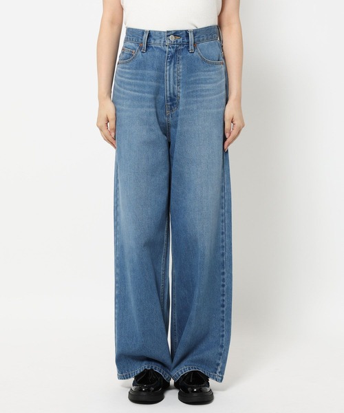 studio CLIP(スタディオクリップ)の「《ウタオ》ストレートデニムパンツ(デニムパンツ・レディース・ブルー/グレー・LARGE/MEDIUM)」の15枚目の写真