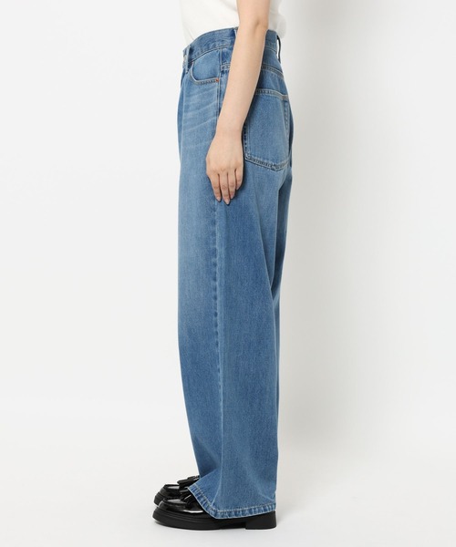 studio CLIP(スタディオクリップ)の「《ウタオ》ストレートデニムパンツ(デニムパンツ・レディース・ブルー/グレー・LARGE/MEDIUM)」の16枚目の写真