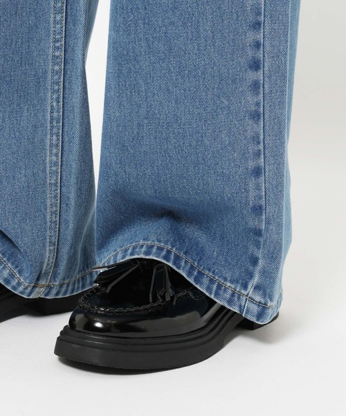 studio CLIP(スタディオクリップ)の「《ウタオ》ストレートデニムパンツ(デニムパンツ・レディース・ブルー/グレー・LARGE/MEDIUM)」の20枚目の写真