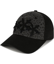 MAHAGRID（マハグリッド）の「『mahagrid/マハグリッド』LEOPARD CROSS STAR CAP/レオパードクロススターキャップ（キャップ・メンズ）」
