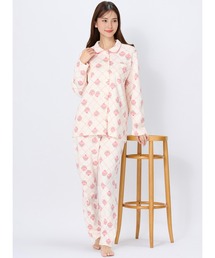 Wing（ウイング）の「綿100%(本体肌側)　パジャマ　長袖　長ズボン　あったか（ルームウェア/パジャマ）」