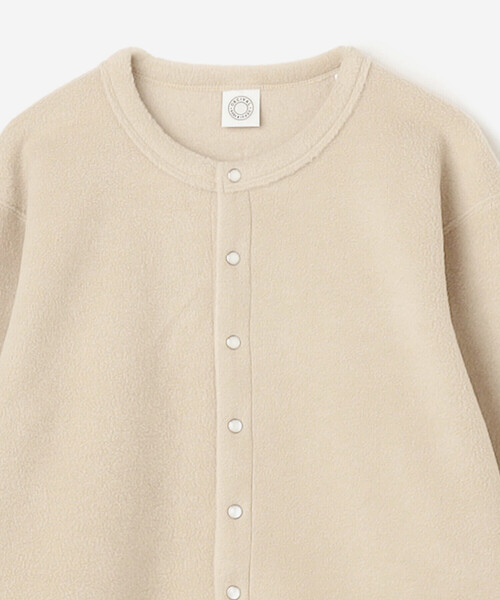 ORCIVAL | フリース クルーネックカーディガン WOMEN（カーディガン