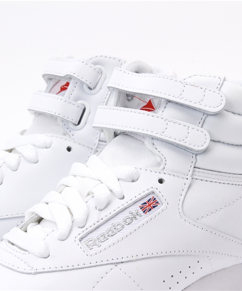 Reebok（リーボック）の「【Reebok】Free Style hi（スニーカー・レディース・ホワイト/ブラック・24.5cm/23.5cm/24cm）」の7枚目の写真