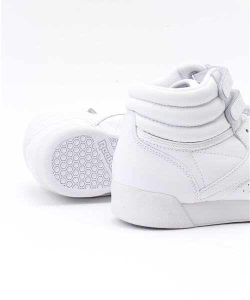 Reebok（リーボック）の「【Reebok】Free Style hi（スニーカー・レディース・ホワイト/ブラック・24.5cm/23.5cm/24cm）」の10枚目の写真