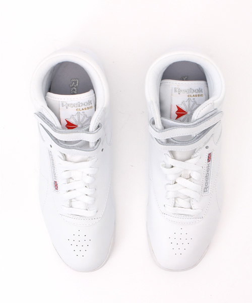 Reebok（リーボック）の「【Reebok】Free Style hi（スニーカー・レディース・ホワイト/ブラック・24.5cm/23.5cm/24cm）」の11枚目の写真