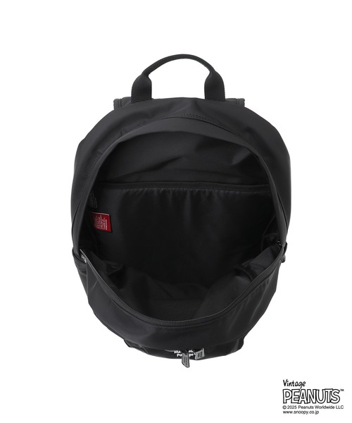 Manhattan Portage（マンハッタンポーテージ）の「TRAILBLAZER BACKPACK JR　FLIGHT NYLON BACKING PEANUTS 25（バックパック/リュック・レディース・ブラック・MEDIUM）」の10枚目の写真