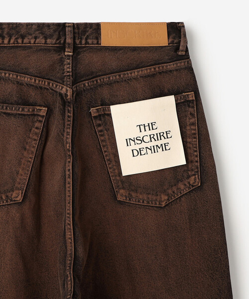美品　アンスクリア　バギーデニム　33 INSCRIRE | 5ポケット バギーデニム MEN（デニムパンツ）｜INSCRIRE