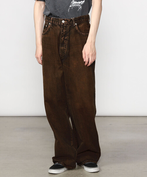 INSCRIRE | 5ポケット バギーデニム MEN（デニムパンツ）｜INSCRIRE