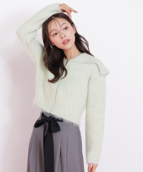 JILL by JILL STUART（ジルバイジルスチュアート）の「◇ビッグリボンワイドパンツ（その他パンツ・レディース・ブラウン/グレー・SMALL/MEDIUM）」の19枚目の写真