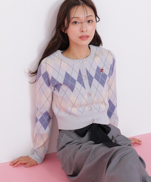 JILL by JILL STUART（ジルバイジルスチュアート）の「◇ビッグリボンワイドパンツ（その他パンツ・レディース・ブラウン/グレー・SMALL/MEDIUM）」の15枚目の写真