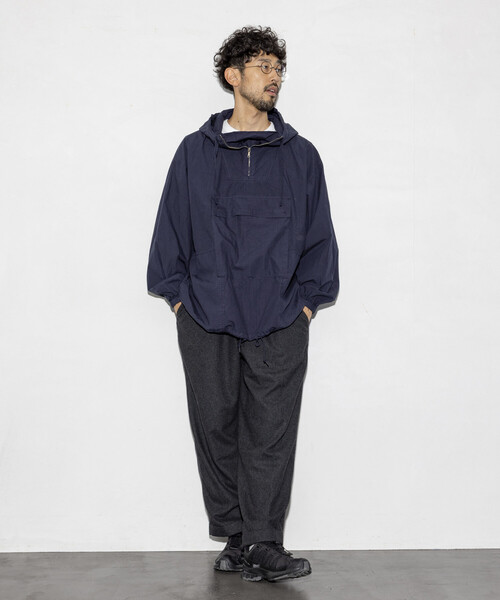 HINSON（ヒンソン）の「HINSON/ヒンソン 後染め ブロード アノラック