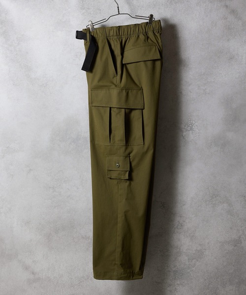 MULTI POCKET CARGO PANTS / マルチ ポケット バックル ベルト