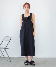 sneeuw（スニュウ）の「フォルデッドジャンパースカート（スカート・メンズ）」