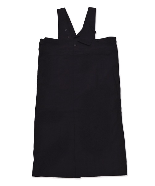 sneeuw（スニュウ）の「フォルデッドジャンパースカート（スカート・レディース・ブラック/パープル・ONESIZE）」の9枚目の写真